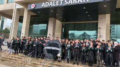 Olaylı maçta tutuklamalara avukatlardan 'siyah çelenk'li tepki