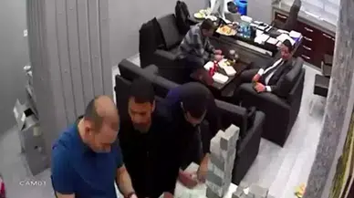 Para sayma görüntüleri soruşturmasında bir kişi daha ifadeye çağrıldı