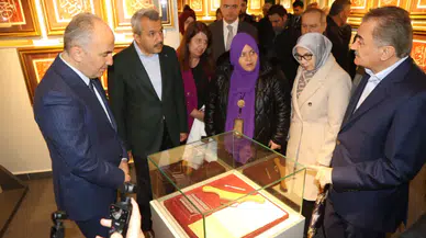 “Esma-i Hüsna Hat Koleksiyonu Sergisi” Çay Çarşısı'nda açıldı