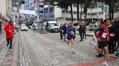 Artvin Yol Koşusu'nda 74 sporcu yarıştı