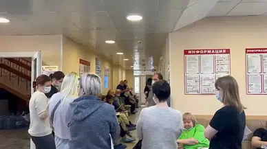 Rusya’daki terör saldırısında yaralananlara kan vermek için halk sırada