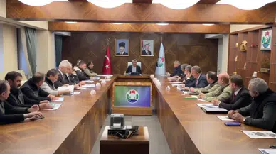 Rize'de eğitim ve spor alanlarında 2. değerlendirme toplantısı yapıldı