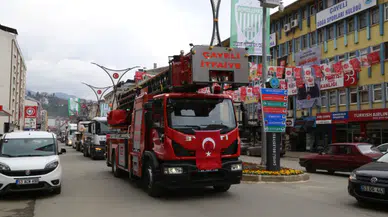 Çayeli Belediyesi'nden itfaiye birimine büyük yatırım