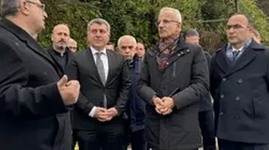 Ulaştırma ve Altyapı Bakanı Abdulkadir Uraloğlu, Artvin'de konuştu: