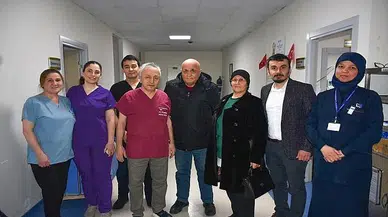 Paratiroid bezinde iyi huylu tümör tespit edilen hasta Trabzon'da tedavi edildi