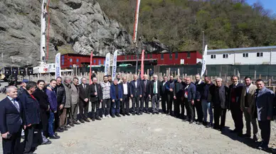 Başkan Metin mezbaha inşaatında incelemelerde bulundu