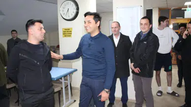 Kaymakam Yükselecek KYK yurdunu ziyaret etti