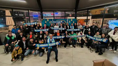 Rahmi Metin Rizespor taraftar grubunu ziyaret etti