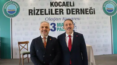 Kocaeli Rizeliler Derneğinde  Bayrak Değişimi! Mevcut Başkan Görevi Devretti...