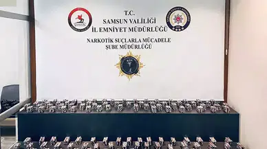 Bavuldan 13 bin 797 sentetik ecza çıktı