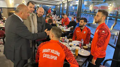 Başkan Çiftçi'den Çayelispor'a iftar yemeği