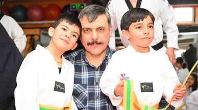 Şehit çocukları, tekvandoda başarı için ter döküyor