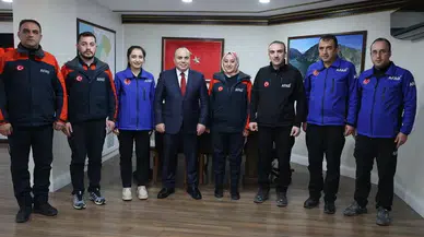 AFAD Artvin İl Müdürü Şenlioğlu'dan Vali Ünsal'a ziyaret