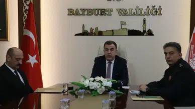 Bayburt Valisi Eldivan, kentteki asayiş çalışmalarına ilişkin açıklamada bulundu