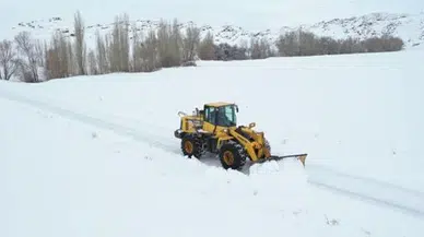 Erzurum ve Ağrı'da 516 yerleşim yerine ulaşım sağlanamıyor
