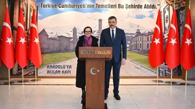 Erzurum Valisi Mustafa Çiftçi, bugün kentte önemli bir ziyareti gerçekleştirdi