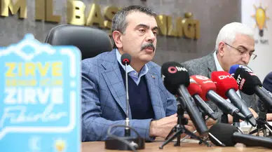 Milli Eğitim Bakanı Tekin, Erzurum'da AK Parti İl Başkanlığında konuştu: