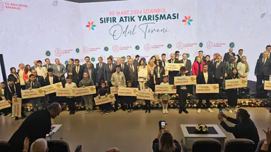 Geri dönüşüm yarışmasında Rize'deki okullardan büyük başarı