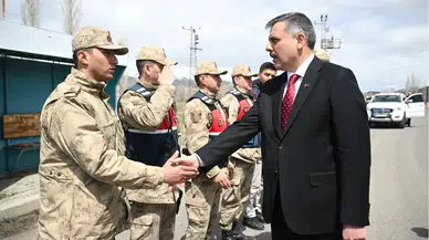 Erzurum Valisi Erzurum'da Bayram Öncesi Güvenlik Tedbirlerini Denetledi