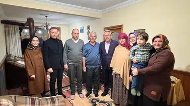 Vali Baydaş şehit ailesini ziyaret etti