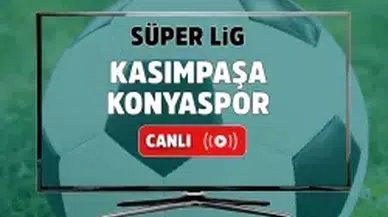 Kasımpaşa Konyaspor maçı canlı izle Taraftarium24