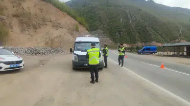 Bayram Tatilinde Trafik Denetimleri Aralıksız Devam Ediyor