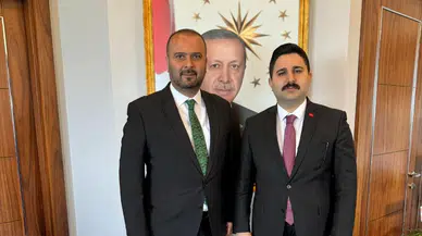 Kaymakam Gürsoy'dan Başkan Mete'ye hayırlı olsun ziyareti