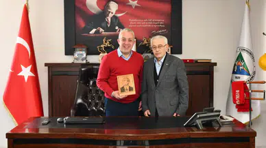Eski Belediye Başkanı Yazan, Başkan Erdem'i Ziyaret Etti