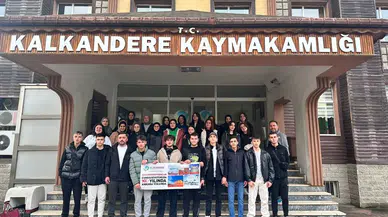 Kalkandere Kaymakamlığı öğrenciler için Ankara gezisi düzenledi