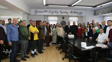 Arhavi Belediye Başkanı Turgay Ataselim'e Doğum Günü Ziyaretleri Yağdı