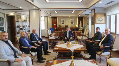 Vali Baydaş gün içinde ziyaretçilerini kabul etti