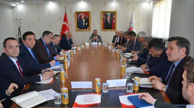 Rize'de İlçe Milli Eğitim Müdürleri Toplantısı yapıdlı