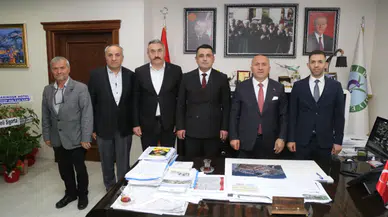 İl Başkanı Alkan'dan Başkan Çiftçi'ye ziyaret