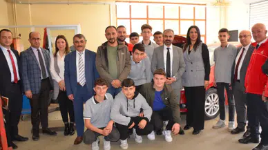 İl Milli Eğitim Müdürü Tüfekçi okul ziyaretlerini sürdürüyor