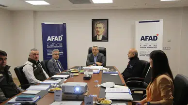 Rize için İl Afet Risk Azaltma Planı toplantısı Düzenlendi