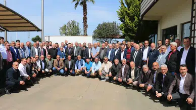 Of'ta muhtarlar toplantıda bir araya geldi