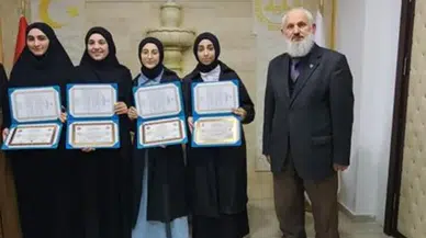 Bayburt'ta hafızlık öğrencileri belgelerini aldı