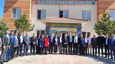 Başkan Büyüksu'ya tebrik ziyaretleri sürüyor