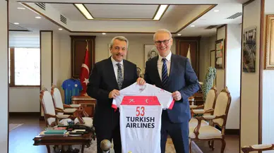 THF Başkanı Kılıç ve heyeti Vali Baydaş'ı ziyaret etti