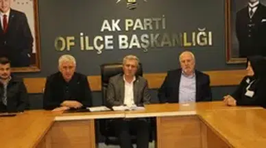 Of Belediye Başkanlığını kesin olmayan sonuçlara göre kazanan Sarıalioğlu'ndan teşekkür