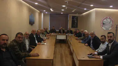 Derepazarı Belediye Başkanı Kalça muhtarlarla bir araya geldi 