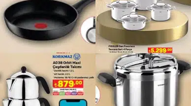 A101 tencere ve tava indirimleri 4 gün sürecek! Çaydanlık da indirimde