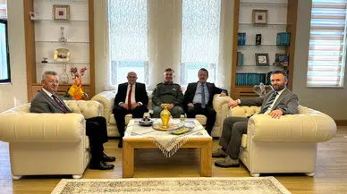 Milli Savunma Üniversitesi'nden Rektör Yılmaz'a ziyaret