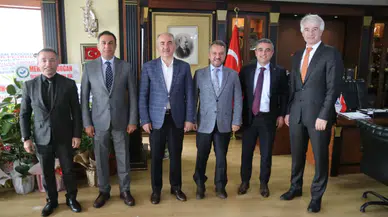 İl müdürlerinden Rahmi Metin'e ziyaret