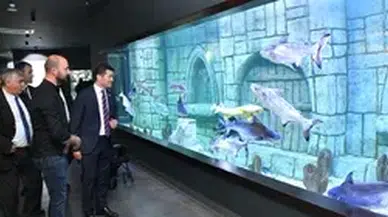 Ortahisar Belediye Başkanı Kaya, Tünel Akvaryum ve Kuş Parkı'nı inceledi