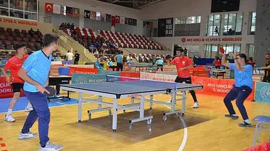 Masa Tenisi Grup Birinciliği müsabakaları başladı