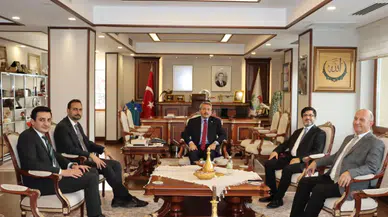 Ulaştırma ve Altyapı Bakanlığı'ndan Vali Baydaş'a ziyaret