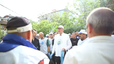 Ardeşen'de gönüllü temizlik etkinliği