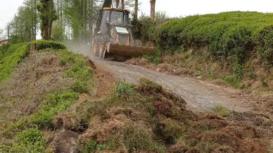 Kalkandere Belediyesi temizlik işlerini sürdürüyor