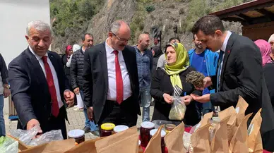 Çaykara'da ata tohumu takası gerçekleştirildi
